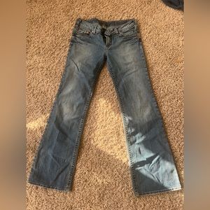 Women’s silver jeans Trine size 32/35